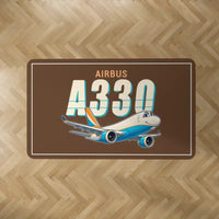 Thumbnail for Airbus A330-200F - Cartoon - Rectangle Carpet - Brown
