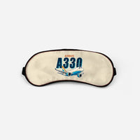 Thumbnail for Airbus A330-200F - Cartoon - Sleep Mask - Beige