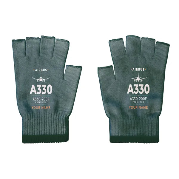 Airbus A330-200F - Gloves - Cut - Heritage + Name - Dark Green