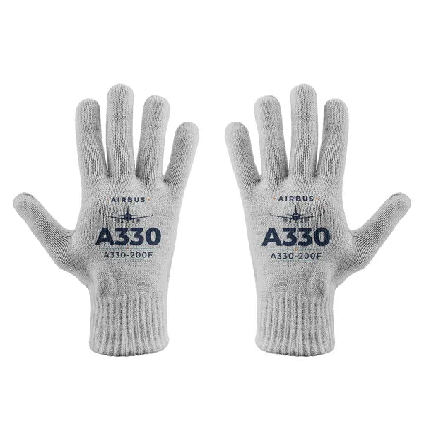 Airbus A330-200F - Gloves - Full - Heritage - Light Gray