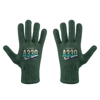 Thumbnail for Airbus A330-200F - Gloves - Full - Original - Dark Green