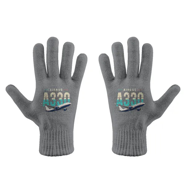 Airbus A330-200F - Gloves - Full - Original - Gray