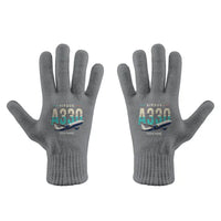 Thumbnail for Airbus A330-200F - Gloves - Full - Original + Name - Gray