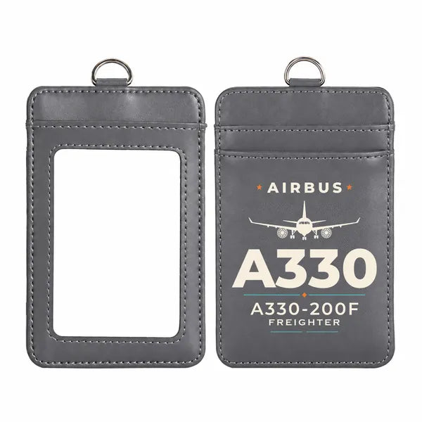 Airbus A330-200F - Heritage - ID Card Holder - Gray
