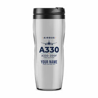 Thumbnail for Airbus A330-200F - Heritage + Name - Plastic (No Holder) - Light Gray