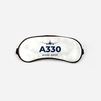 Thumbnail for Airbus A330-200F - Heritage - Sleep Mask - White