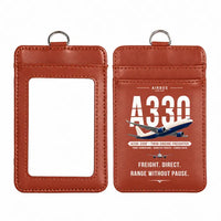 Thumbnail for Airbus A330-200F - Original - ID Card Holder - Light Brown
