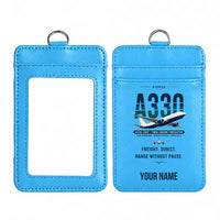Thumbnail for Airbus A330-200F - Original - ID Card Holder - Blue + Name