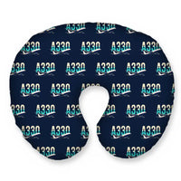 Thumbnail for Airbus A330-200F - Original Seamless - Travel Pillow - Navy