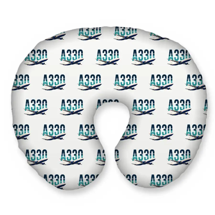 Airbus A330-200F - Original Seamless - Travel Pillow - White