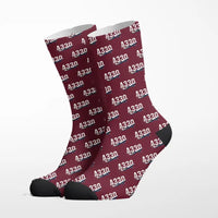 Thumbnail for Airbus A330-200F - Original - Socks - Burgundy