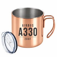 Thumbnail for Airbus A330-200F - Portable Mug - Tag - Copper