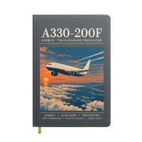 Thumbnail for Airbus A330-200F - Poster - Notebook - Gray