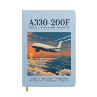 Thumbnail for Airbus A330-200F - Poster - Notebook - Light Blue
