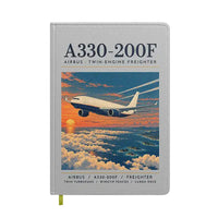 Thumbnail for Airbus A330-200F - Poster - Notebook - Light Gray