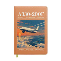 Thumbnail for Airbus A330-200F - Poster - Notebook - Orange