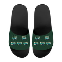 Thumbnail for Airbus A330-200F - Slippers - Sport - Original Pattern - Dark Green