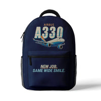 Thumbnail for Airbus A330-200P2F - 3D Backpack - Cartoon - Dark Blue