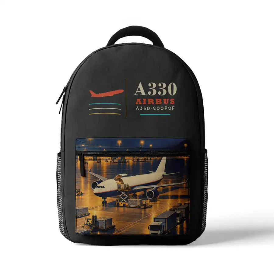 Airbus A330-200P2F - 3D Backpack - Gray