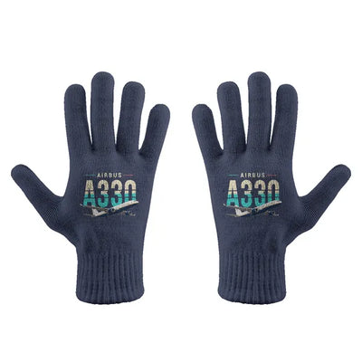 Airbus A330-200P2F - Gloves - Full - Original - Navy Blue