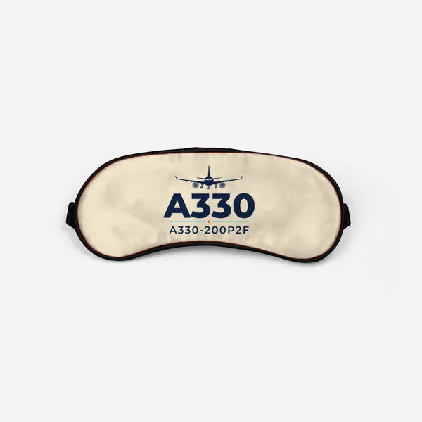Airbus A330-200P2F - Heritage - Sleep Mask - Beige