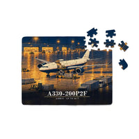Thumbnail for Airbus A330-200P2F - Horizontal + Text - Canvas Puzzle