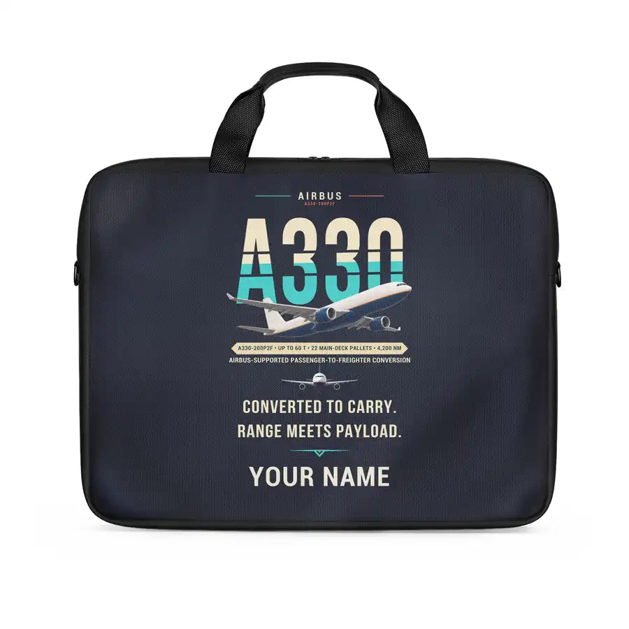 Airbus A330-200P2F - Original + Name - Laptop Bag
