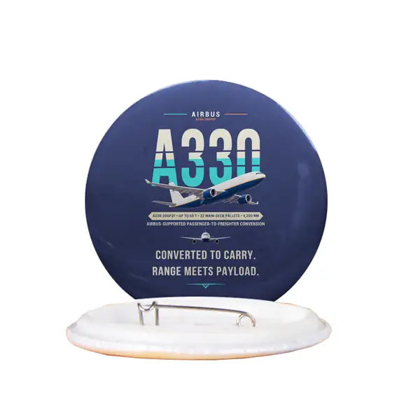 Airbus A330-200P2F - Original - Pin - Navy Blue