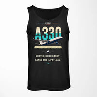 Thumbnail for Airbus A330-200P2F - Original - Tank Top - Black