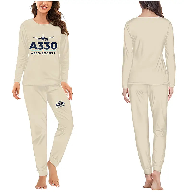 Airbus A330-200P2F - Women Pajamas - Heritage Chest - Beige