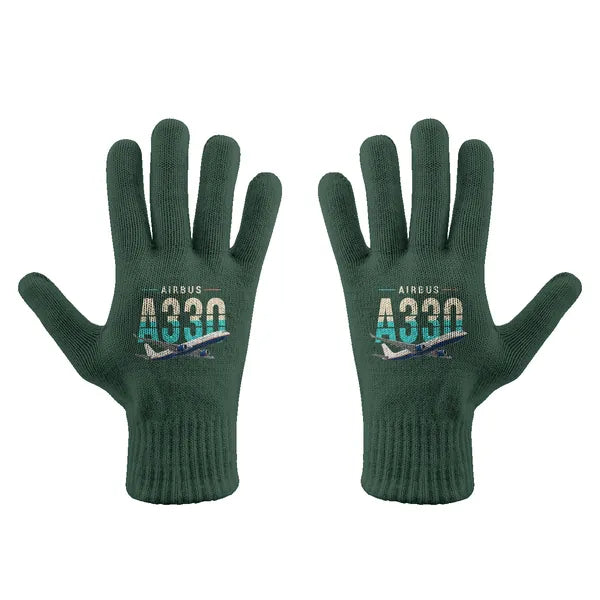 Airbus A330-300 - Gloves - Full - Original - Dark Green