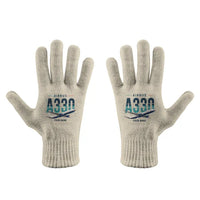 Thumbnail for Airbus A330-300 - Gloves - Full - Original + Name - Beige