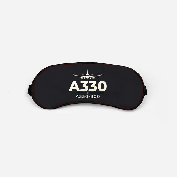 Airbus A330-300 - Heritage - Sleep Mask - Black