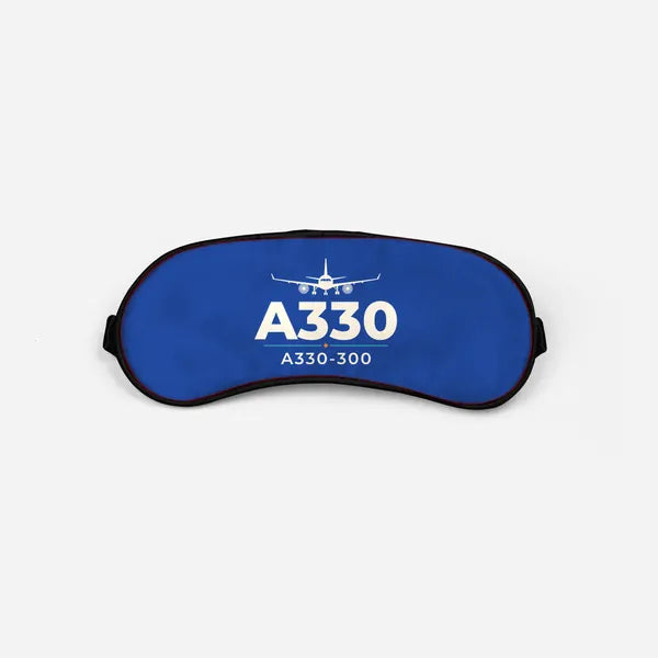 Airbus A330-300 - Heritage - Sleep Mask - Blue