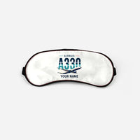 Thumbnail for Airbus A330-300 - Original + Name - Sleep Mask - White