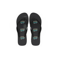 Thumbnail for Airbus A330-300 - Slippers - Flip Flops - Original Pattern - Black