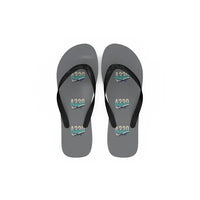 Thumbnail for Airbus A330-300 - Slippers - Flip Flops - Original Pattern - Gray