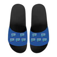 Thumbnail for Airbus A330-300 - Slippers - Sport - Original Pattern - Blue