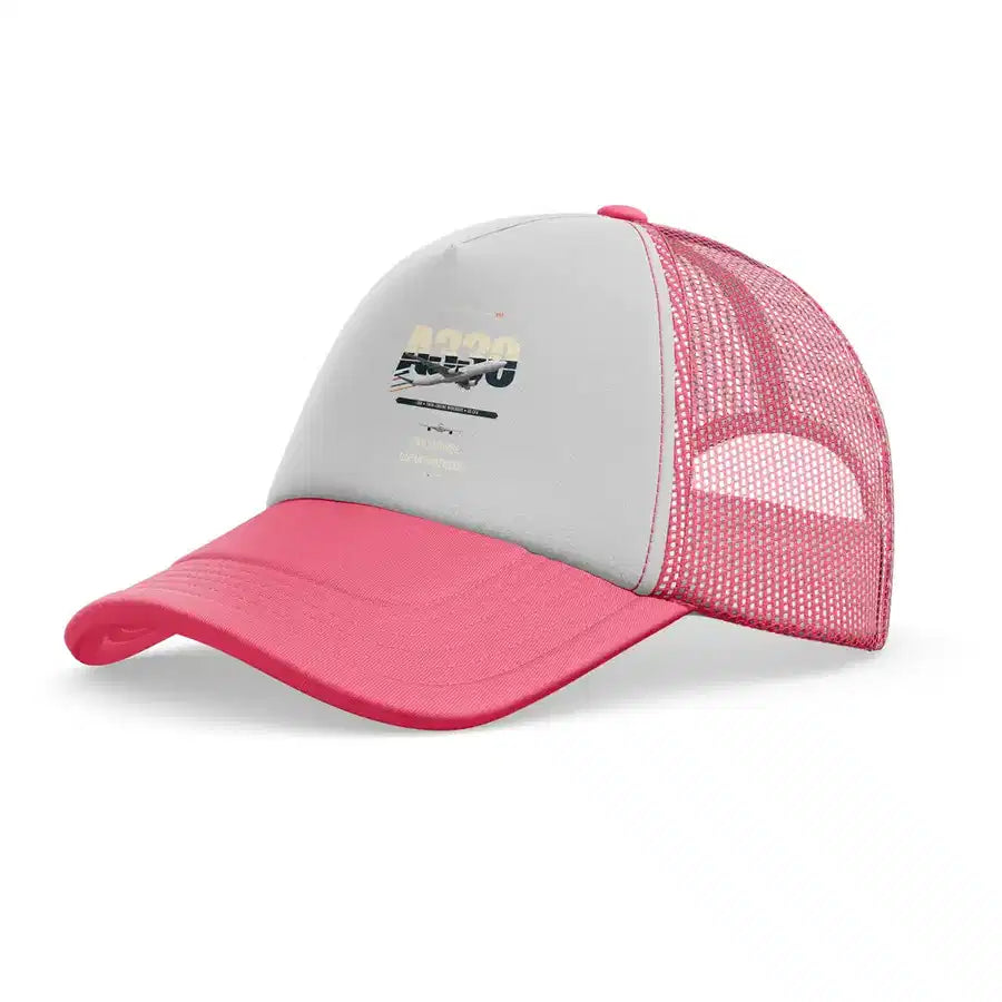 Airbus A330-300 trucker cap - pink