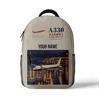 Thumbnail for Airbus A330-300P2F - 3D Backpack - Beige + Name