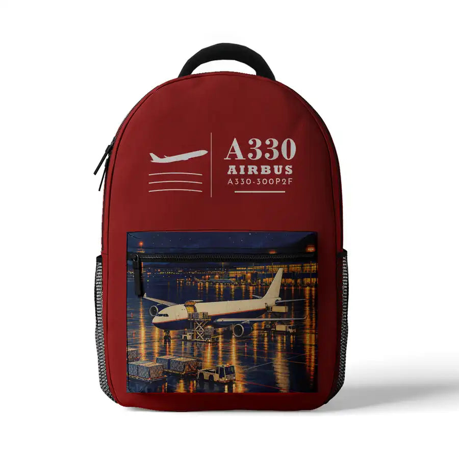 Airbus A330-300P2F - 3D Backpack - Red