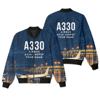 Thumbnail for Airbus A330-300P2F 3D All-Over Print Clothing - Bomber Jacket - 3D + Name