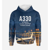 Thumbnail for Airbus A330-300P2F 3D All-Over Print Clothing - Hoodie - 3D + Name