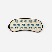 Thumbnail for Airbus A330-300P2F - Cartoon Pattern - Sleep Mask - Beige