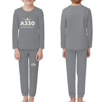 Thumbnail for Airbus A330-300P2F - Children Pajamas - Heritage Chest - Gray