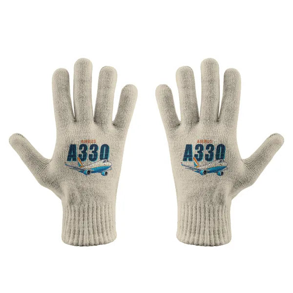 Airbus A330-300P2F - Gloves - Full - Cartoon - Beige