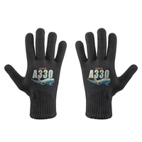 Thumbnail for Airbus A330-300P2F - Gloves - Full - Cartoon - Black