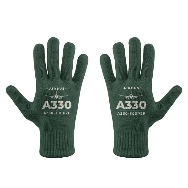 Airbus A330-300P2F - Gloves - Full - Heritage - Dark Green