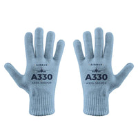 Thumbnail for Airbus A330-300P2F - Gloves - Full - Heritage - Light Blue