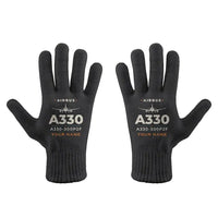 Thumbnail for Airbus A330-300P2F - Gloves - Full - Heritage + Name - Black